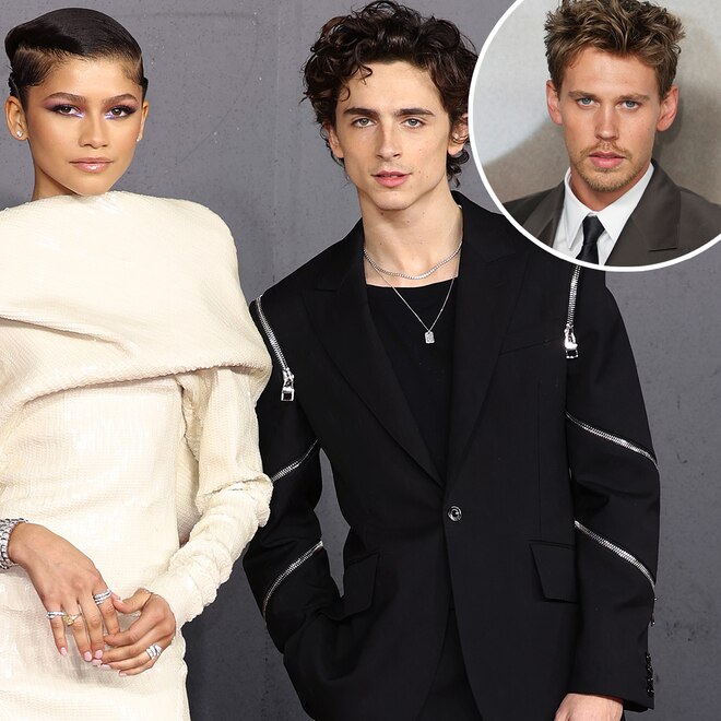 Zendaya, Timothée Chalamet, Austin Butler